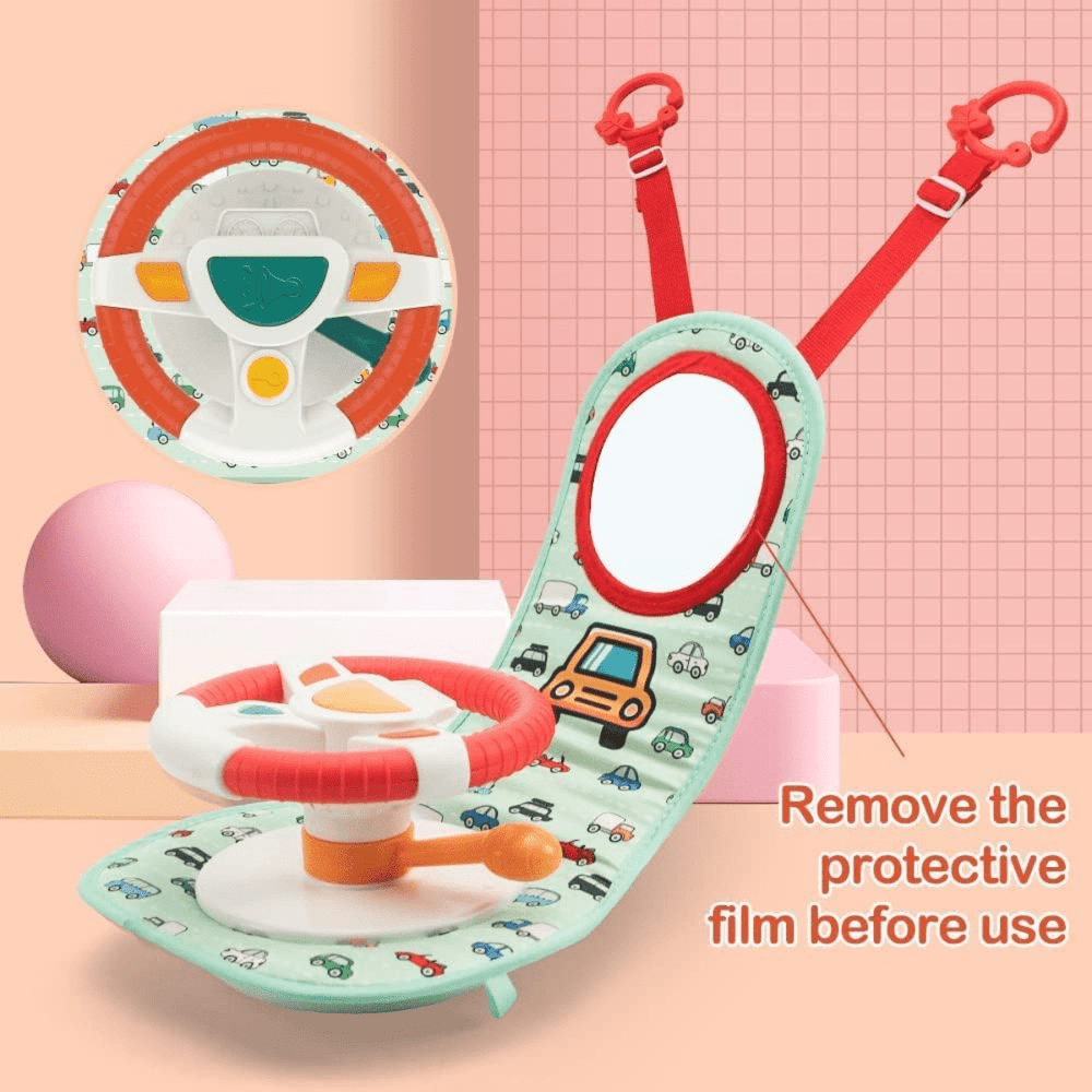 ஹுவாங்கர் ஈஸி டிரைவ் 18மீ+ மியூசிக்கல் கார் வீல் பேபி டாய்