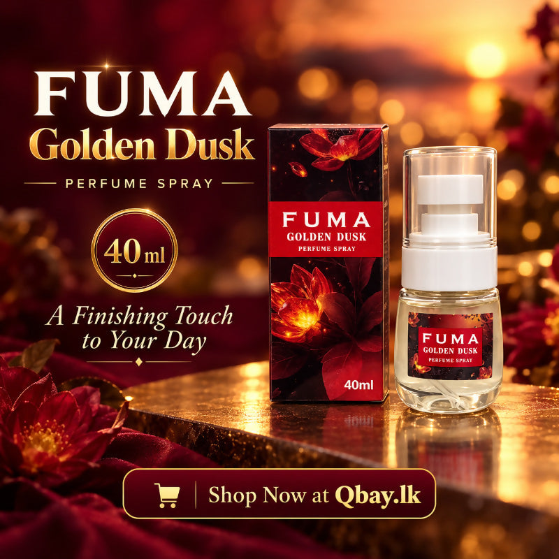 FUMA Golden Dusk Perfume Spray – 40ml | Personal Fragrance & Everyday Perfume