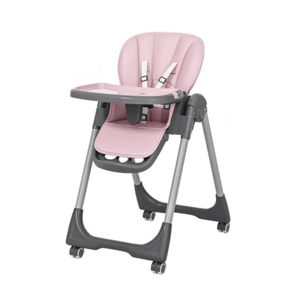 Kidilo Baby High Chair Seat Adjustable & Foldable With Height