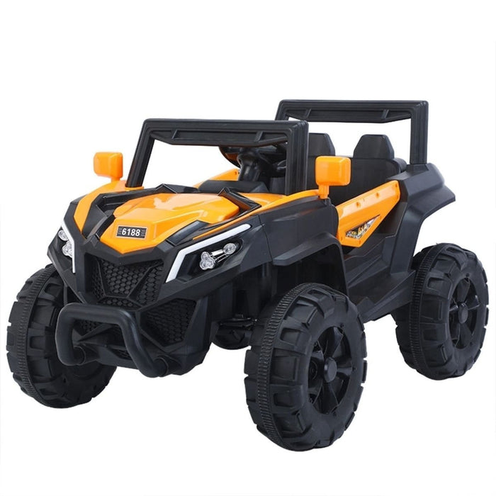 Kids Ride on Jeep with 12V Rechargeable Battery, Music, Lights and Remote Control (6188)
