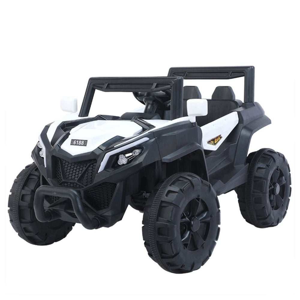 Kids Ride on Jeep with 12V Rechargeable Battery, Music, Lights and Remote Control (6188)