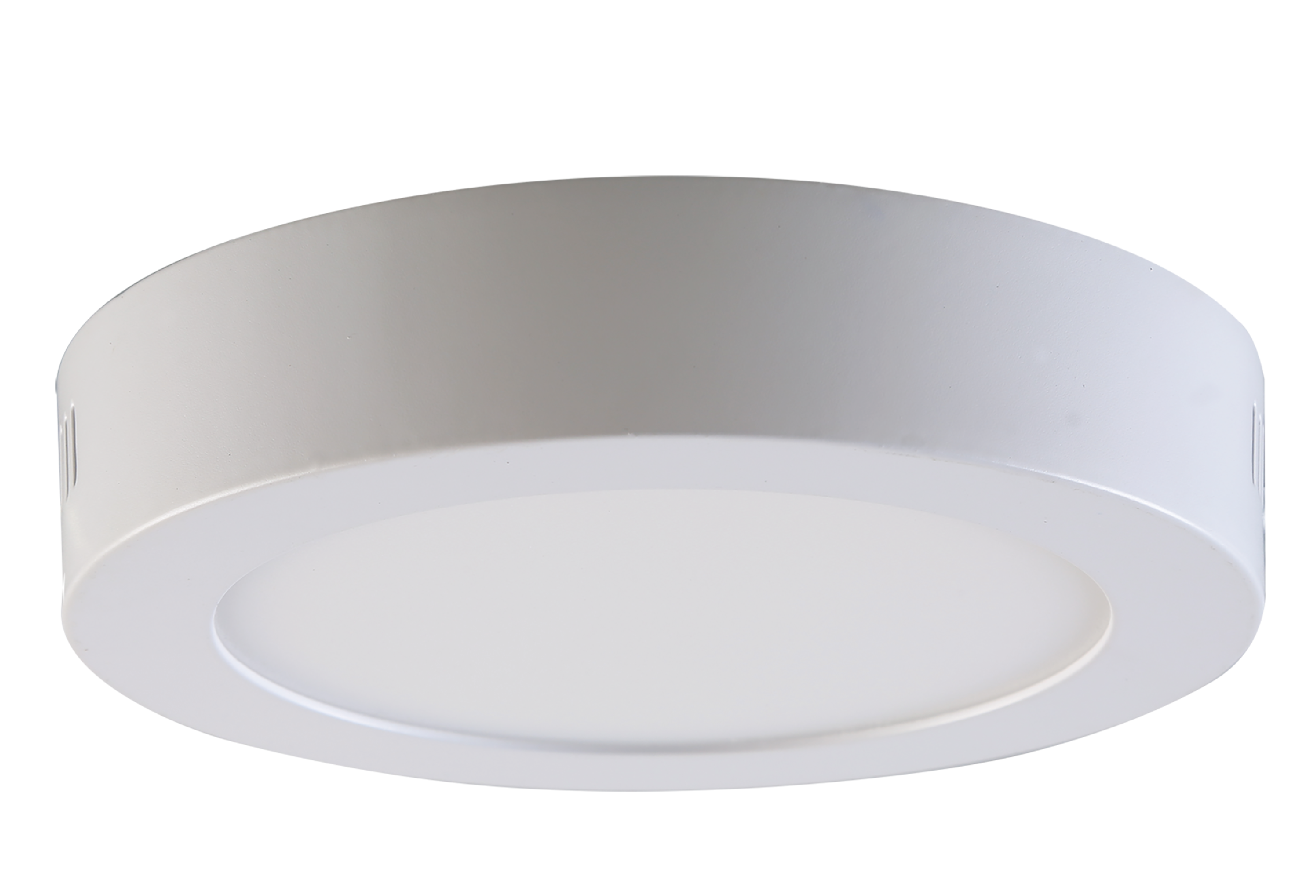 LED மேற்பரப்பு பேனல் விளக்குகள் - வட்டமான சூடான வெள்ளை 18W