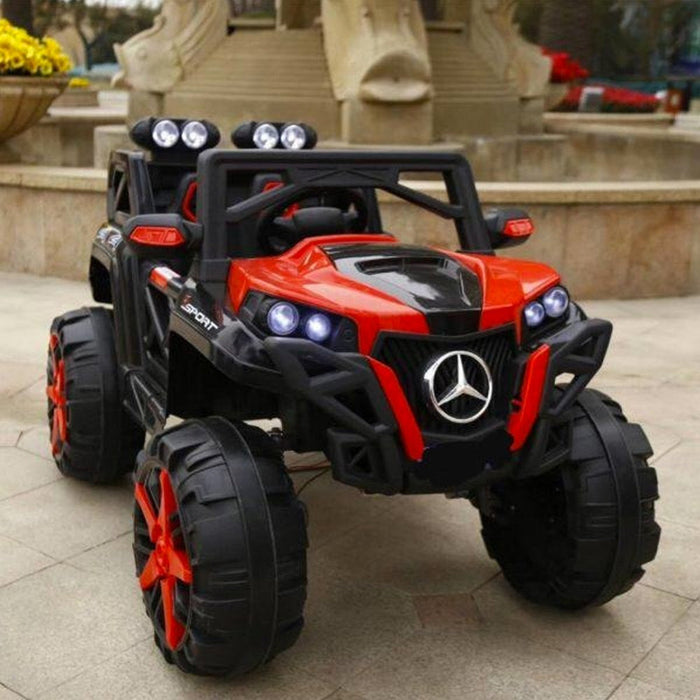 Mercedes Benz Rechargeable Motor Jeep (with Remote) - 6 Motor with Swing Function (MB-6)