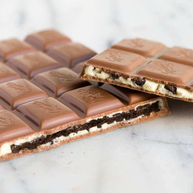 Milka Oreo chocolate bar - 100g