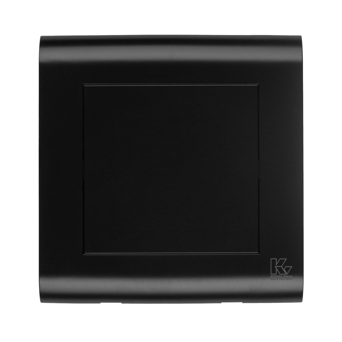 Modular Jet Black Blank Plate