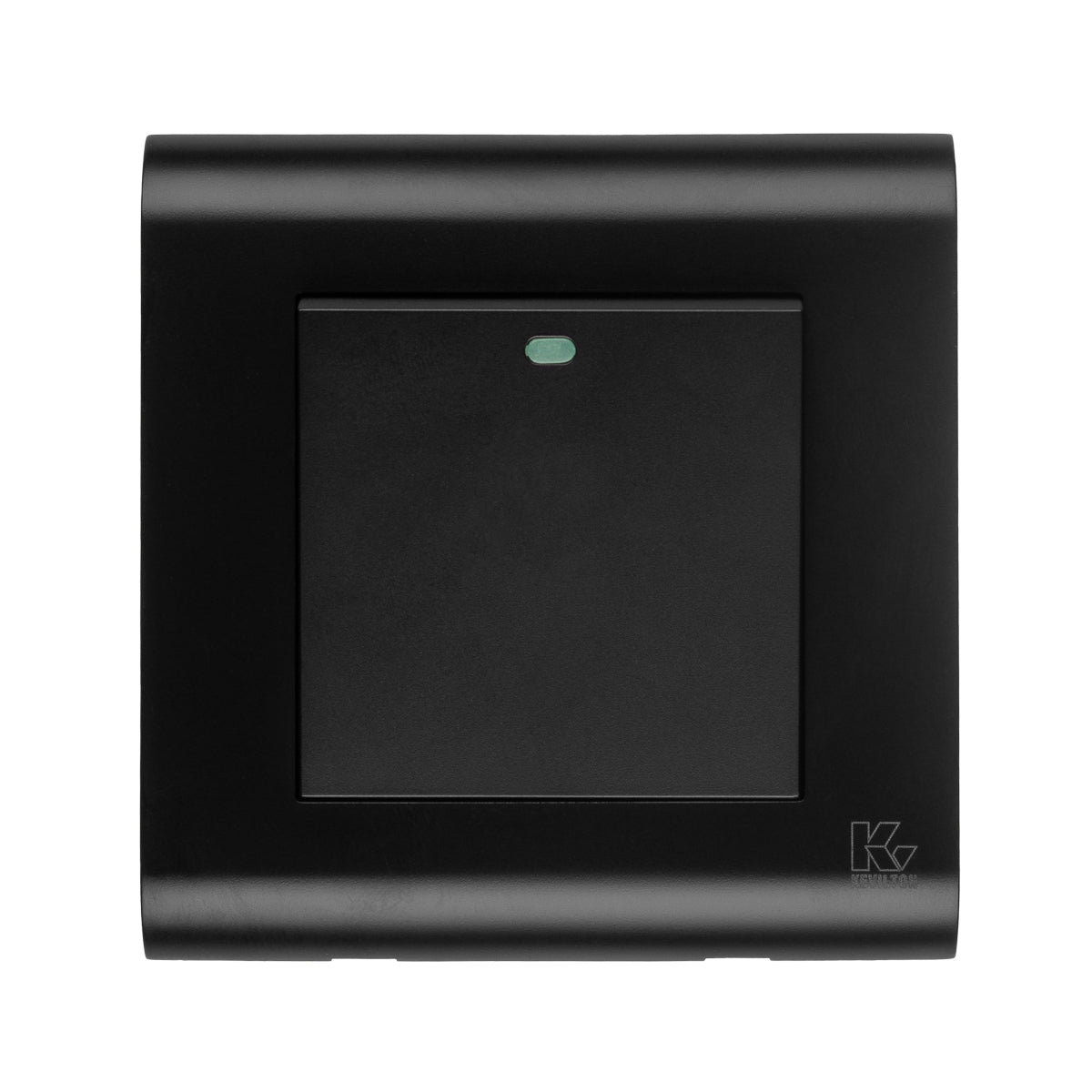 Modular Jet Black One Gang Two Way Switch