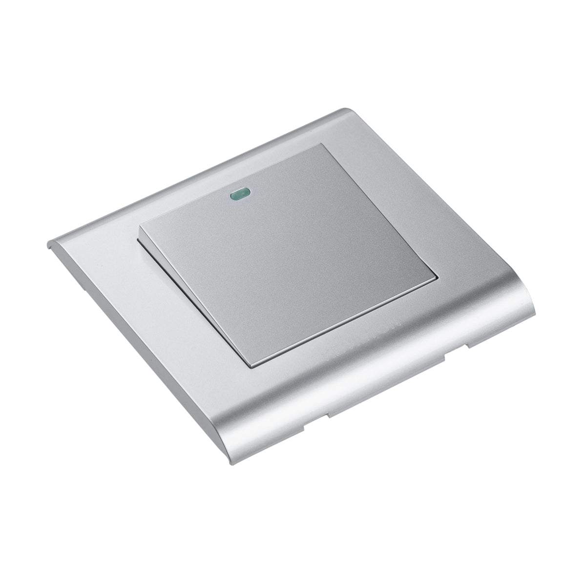 Modular Silver One Gang One Way Switch