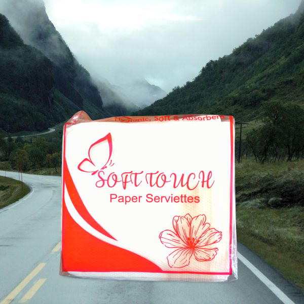 Softtouch Tissue Serviettes Paper Napkins