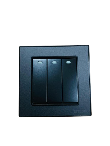 Nature Deep 3 gang 1 way Switch