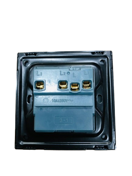 Nature Deep 3 gang 1 way Switch