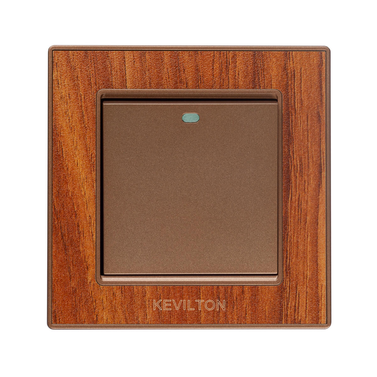 Nature Teak One Gang One Way Switch