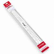 Mango Transparent Ruler – 30cm / 12 Inch | Clear Measuring Scale for School, Office & Drawing