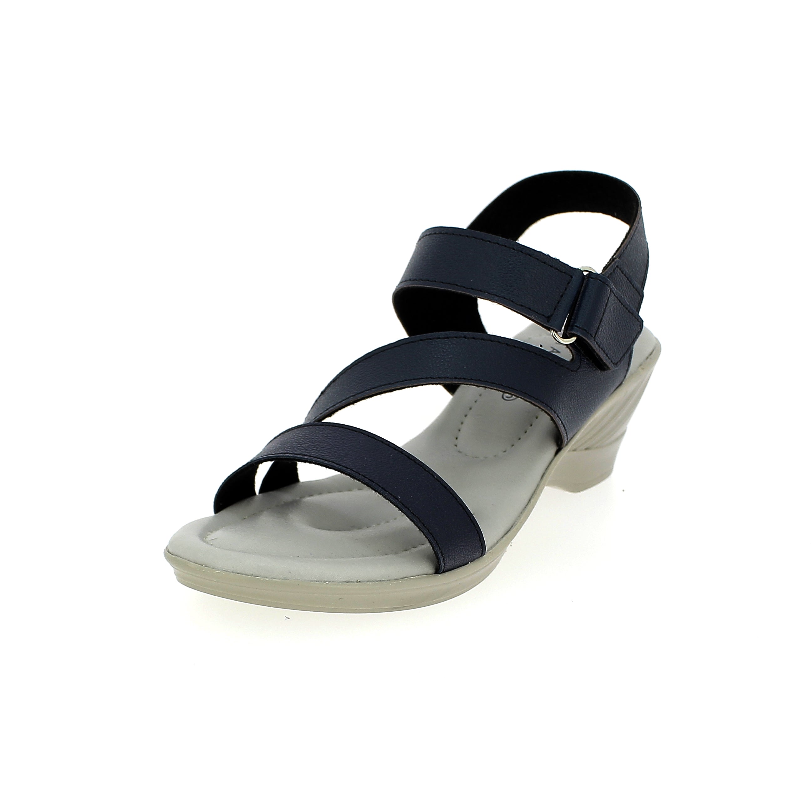 Petalz Women Casual Slide Sandals Blue