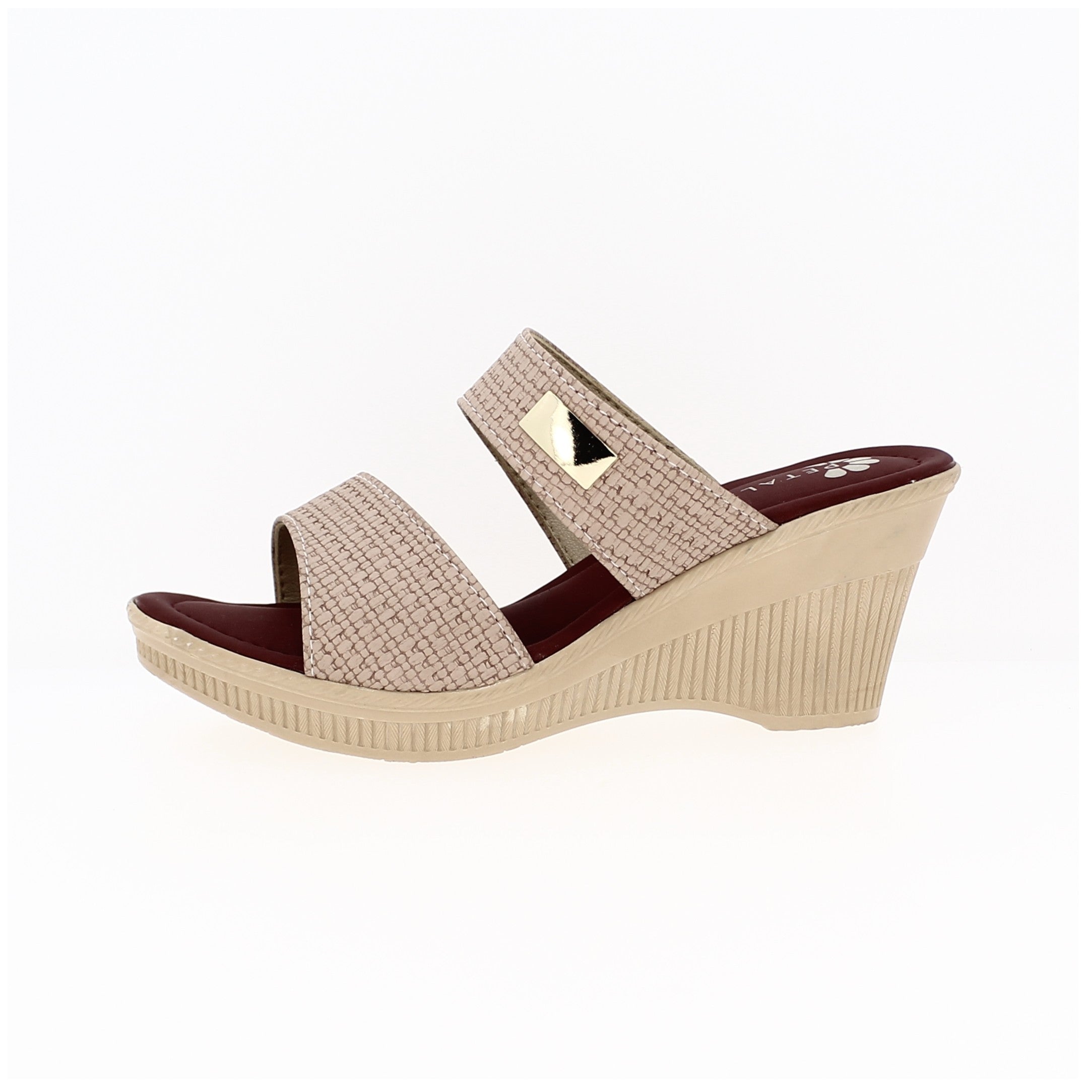 Petalz Women Casual Slip-on Slippers Pink