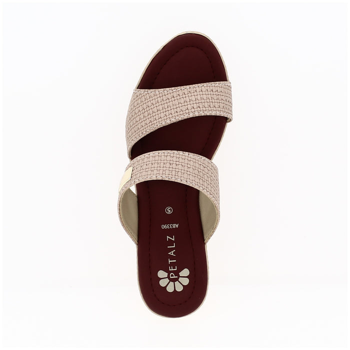 Petalz Women Casual Slip-on Slippers Pink