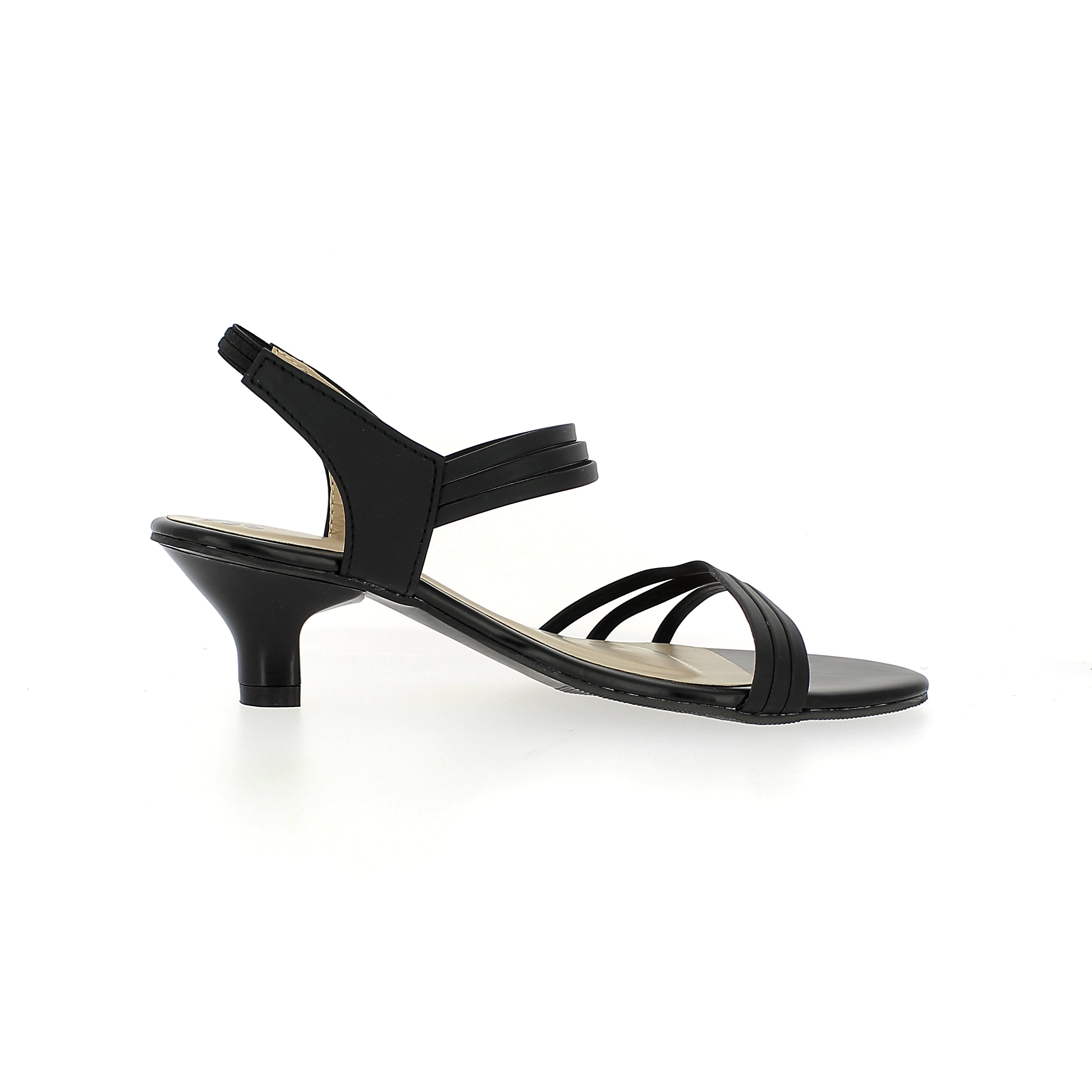 Petalz Women Slides Sandals Black