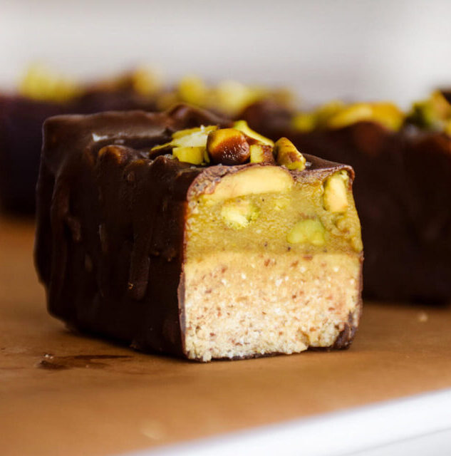 ChoSnickers Kesar Pista – Saffron Pistachio Chocolate - 22g