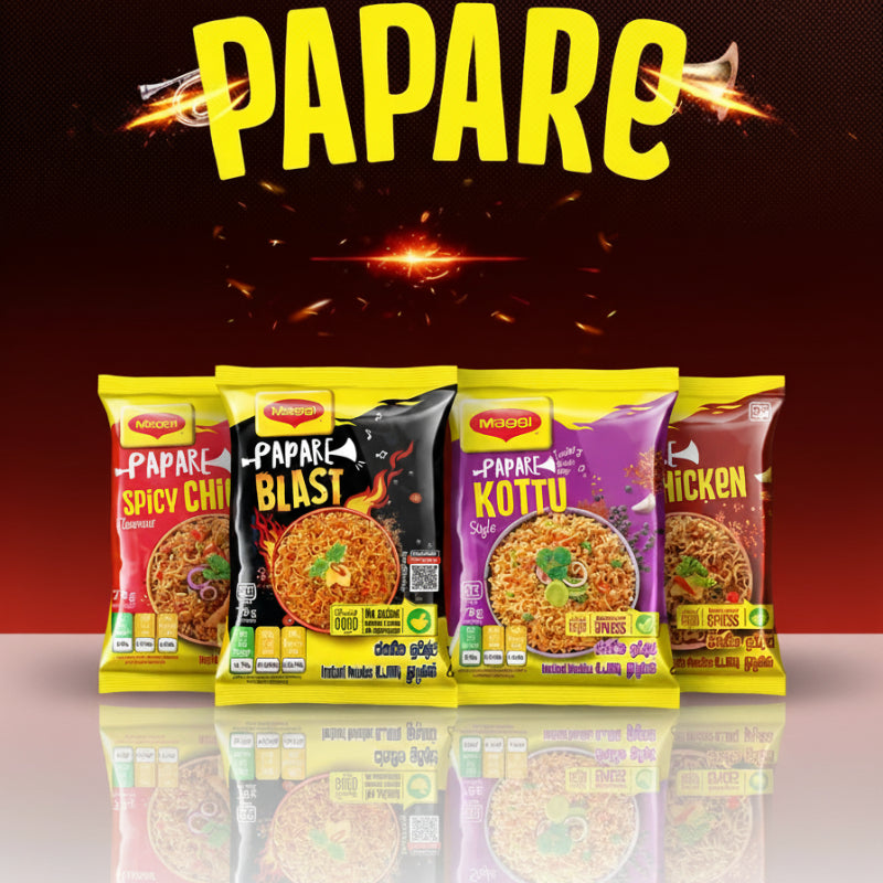 Load video: Maggi Papare Blast Chilli Flavour Instant Noodles - 75g