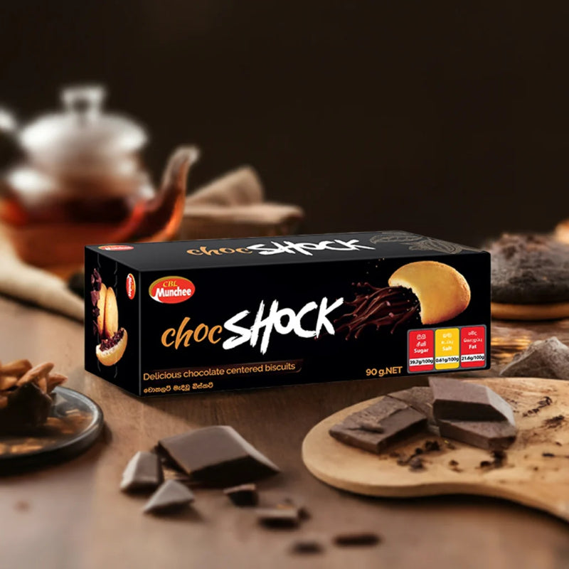 Load video: Munchee Choc Shock Biscuits