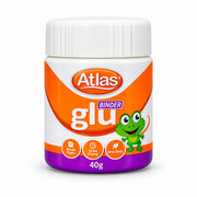 Atlas Binder Glu – 40g | Quick-Drying Craft & Paper Glue
