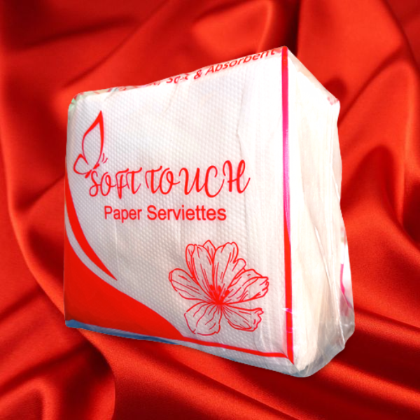 Softtouch Tissue Serviettes Paper Napkins