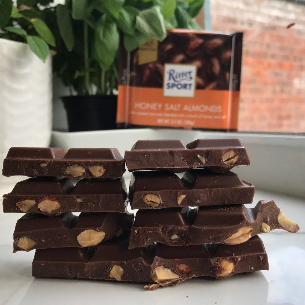 Ritter Sport Honey Salt Almonds Chocolate - 100g