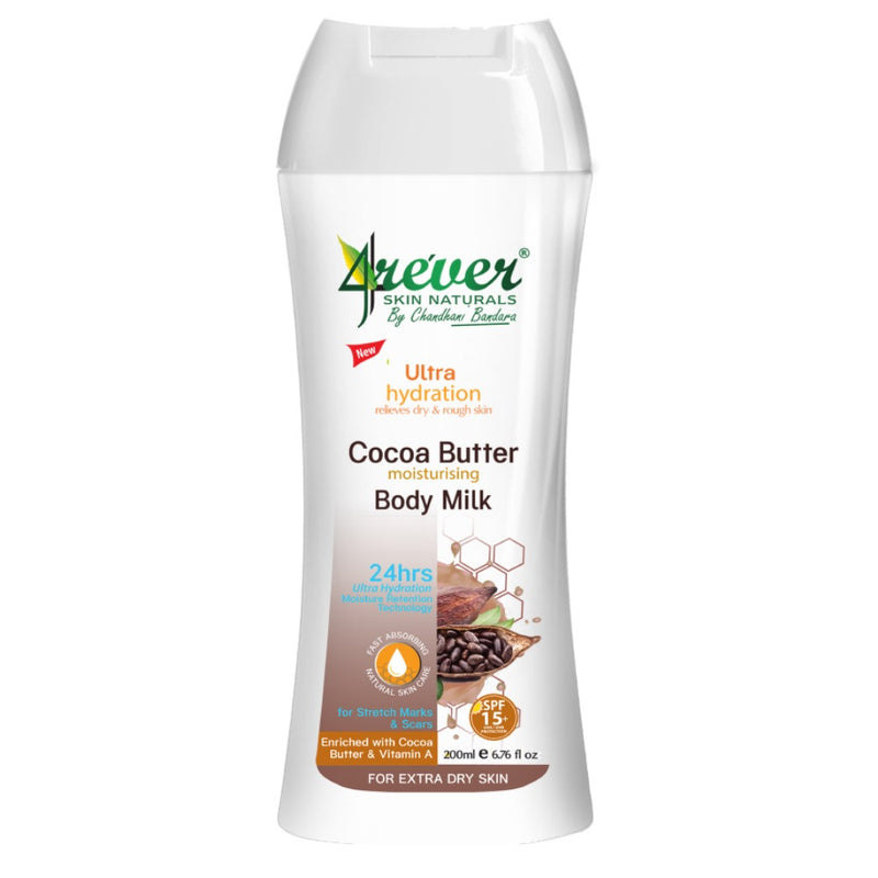 4rever Cocoa Butter Moisturizing Body Milk