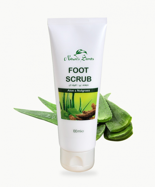 Nature's Secrets Foot Scrub – Aloe & Nut-Grass