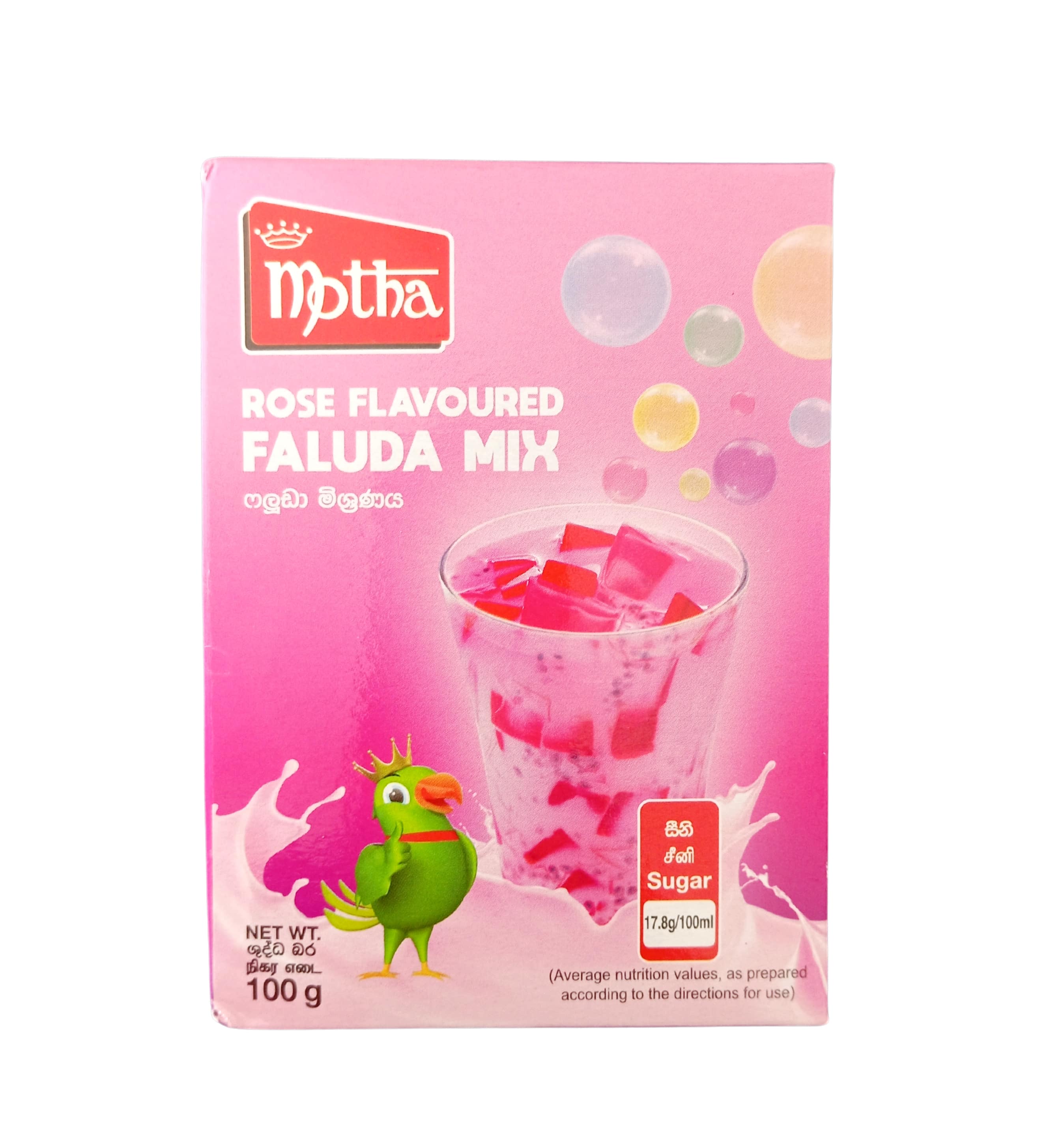 Motha Rose Flavoured Faluda Mix