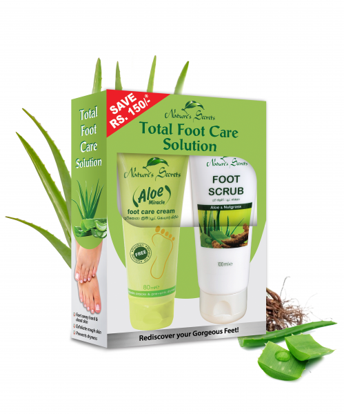 Nature's Secrets Total Foot Care Solution