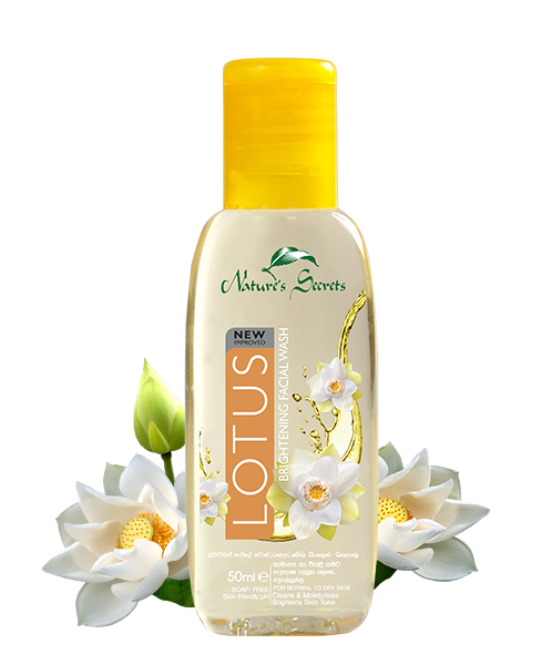 Natures Secrets Lotus Brightening Facial Wash