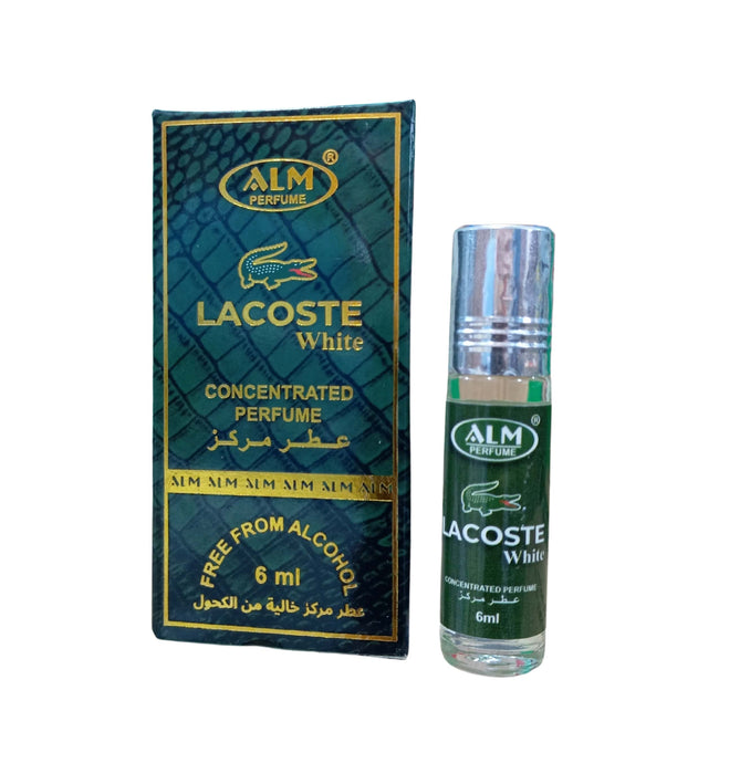 Lacoste White Concentrated Perfume - 6ml