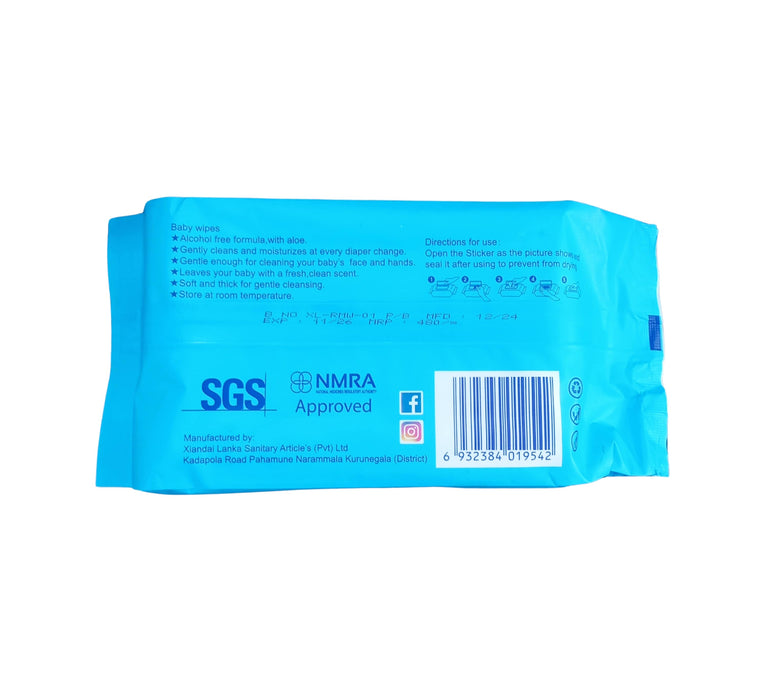 Pretty Baby Wet Wipes