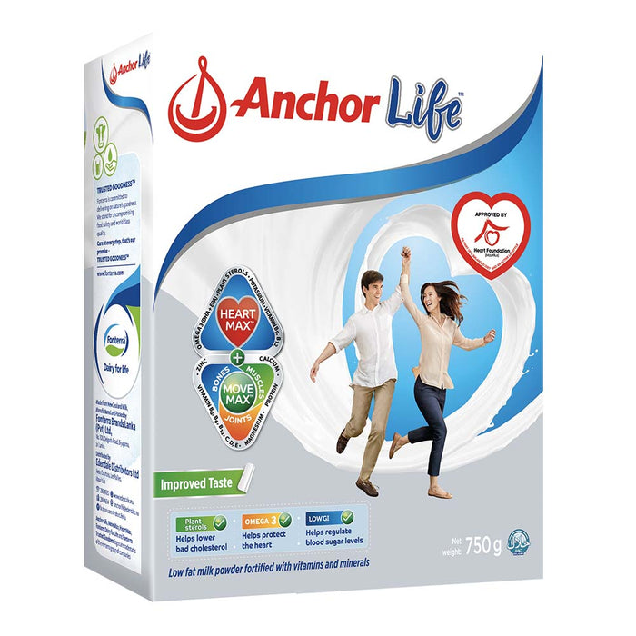 Anchor Life
Fortified Low Fat Milk Powder