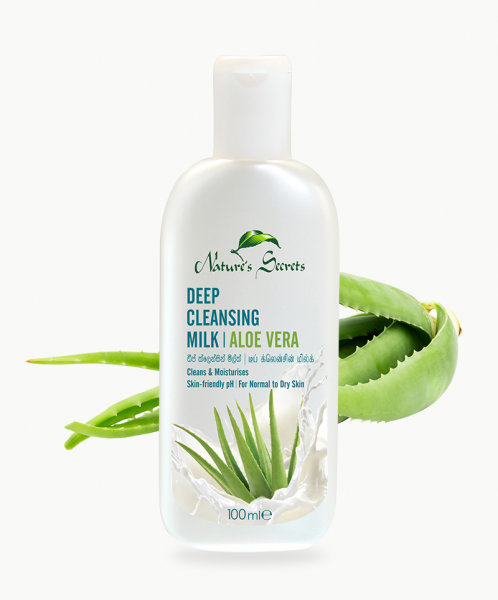 Nature's Secrets Deep Cleansing Milk – Aloe Vera