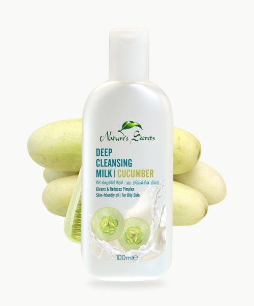 Nature's Secrets Deep Cleansing Milk – Cucumber
