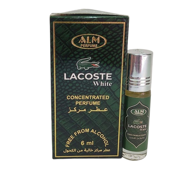ALM Lacoste White Concentrated Perfume - 6ml