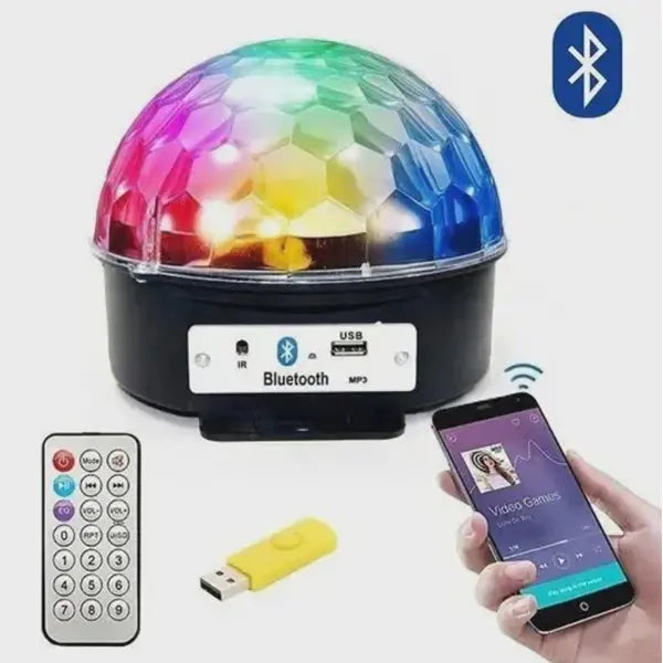 LED Disco Party Ball Light with MP3 Magic Ball