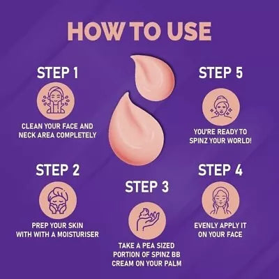 Spinz BB Fairness Cream - 15g