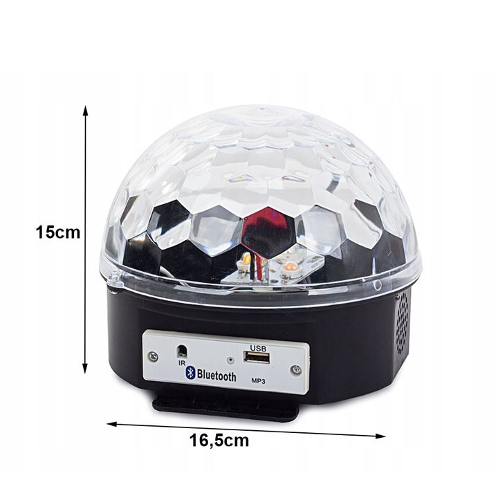 MP3 மேஜிக் பந்துடன் கூடிய LED டிஸ்கோ பார்ட்டி பால் லைட் 