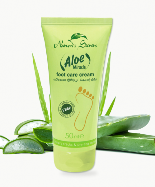 Nature's Secrets Miracle Foot Care Cream - Aloe