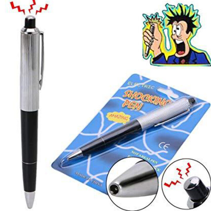 அதிர்ச்சியூட்டும் பேனா நடைமுறை ஜோக் வேடிக்கையான தந்திர குறும்பு பொம்மை