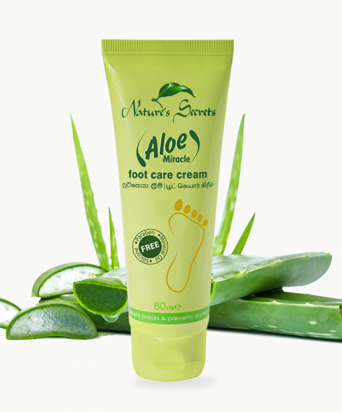 Nature's Secrets Miracle Foot Care Cream - Aloe