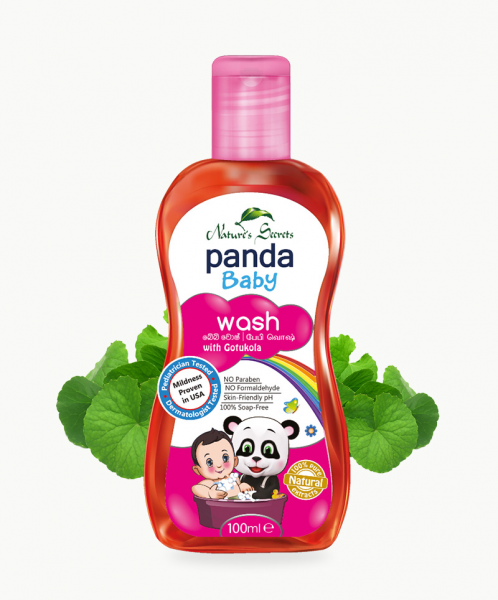 Natures Secret Panda Baby Wash With Gotukola
