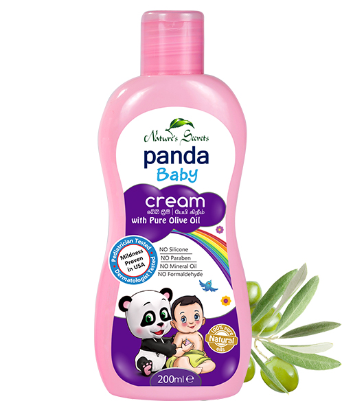Nature's Secrets Panda Baby Cream With Pure Olive Oil