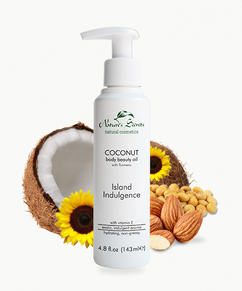 Nature's Secrets Coconut Body Beauty Oil With Turmeric Island Indulgence