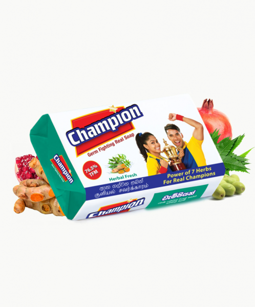 Champion Germ Fighting Soap - Herbal Fresh