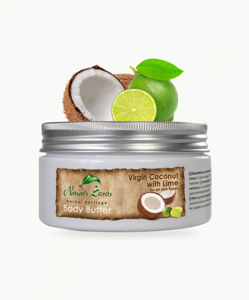 Nature's Secrets Herbal Heritage Body Butter – Coconut With Lime