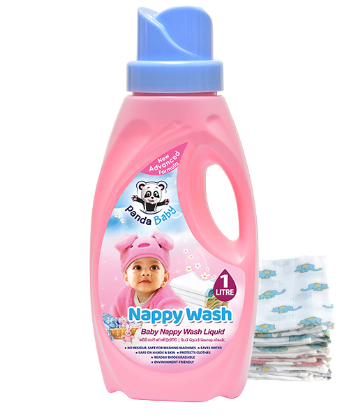 Panda Baby Nappy Wash
