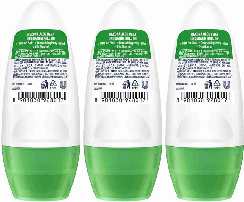Rexona Deodorant Aloe Vera Roll-On